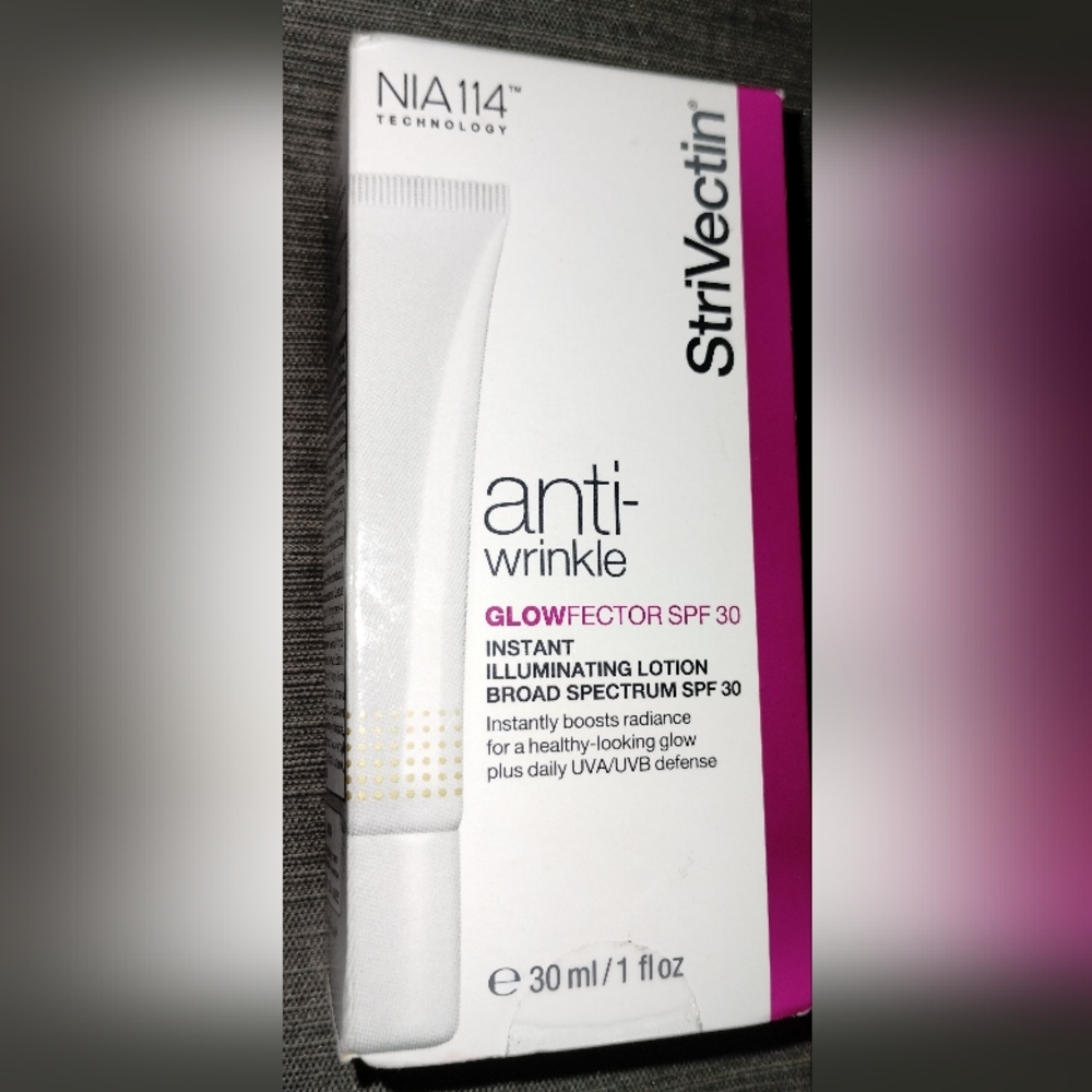 StriVectin Anti-Wrinkle Glowfector SPF 30 Instant Illuminating Lotion *10/2024*